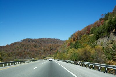Climbing up the Cumberland Escarpment