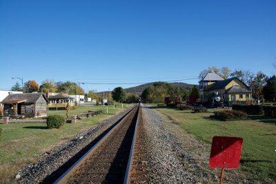 An important old train tunnel that way