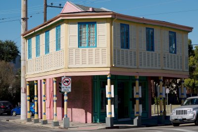 approaching the French Quarter