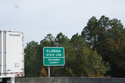crossing into Florida