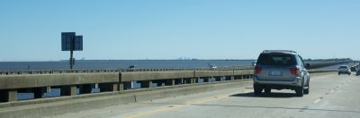 New Orleans across Lake Pontchartrain