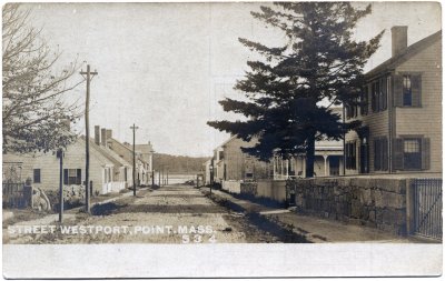 Street Westport, Point. Mass. 534 (right side of street)