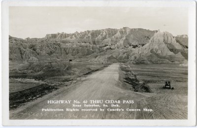 Highway No. 40 Thru Cedar Pass