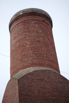 chimney of an old streetcar powerhouse (I think)