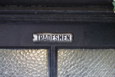 Tradesmen entrance