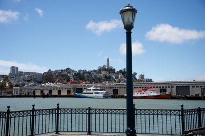 Coit Tower from the waterfront