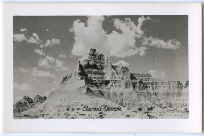 Charon's Temple, Rise Badlands Souvenir Photos 1.75x2.75 inch