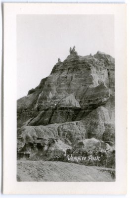 Vampire Peak, Rise Badlands Souvenir Photos 1.75x2.75 inch