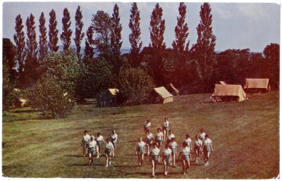 The Senior Tent Line, Camp Hochelaga