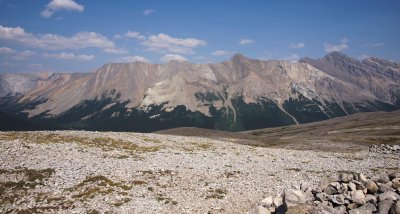 view from Parker Ridge summit