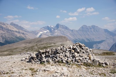 Parker Ridge Trail along Icefields Parkway, August 5