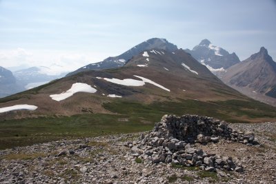 view from Parker Ridge summit