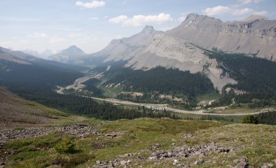 view northwest (I'm heading that way once I get back down)