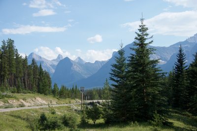 driving southeast from Jasper