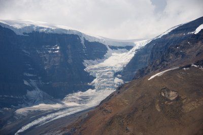 Dome Glacier icefall