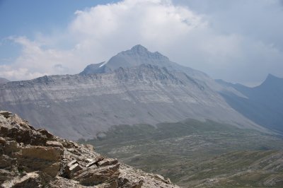 Nigel Peak across Wilcox Pass to the east