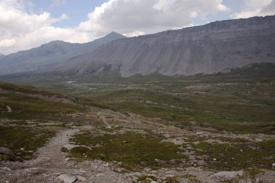 Still a ways back to the main trail