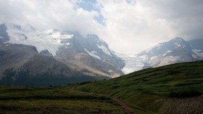 Athabasca Glacier from the trail