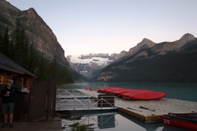 Canoes for rent!  They recommended the dawn paddle (tomorrow!)