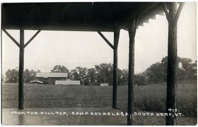 From the Hilltop, Camp Hochelaga, South Hero, VT. 410