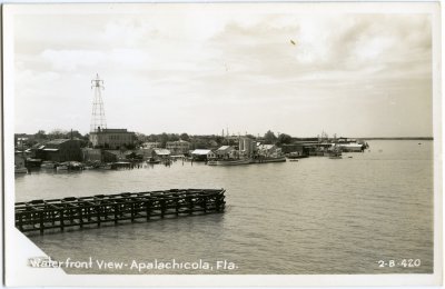 Waterfront View - Apalachicola, Fla. 2-B-420
