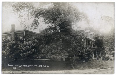 Inn at Charlemont Mass. 818 - inscribed 1921