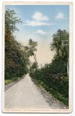 East Approach. Jacob's Ladder Roadway. Chester. Mass.