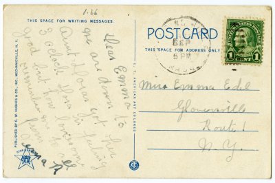 Summit House, Top of Jacob's Ladder in the Berkshires, Mass. 44. reverse