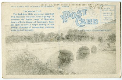 Big Bridge over the Deerfield River, Mohawk Trail reverse