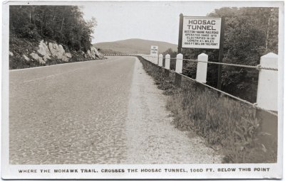 Where The Mohawk Trail. Crosses the Hoosac Tunnel, 1060 Ft. Below this Point