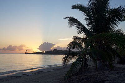 Kamalame Cay sunrise Feb 8