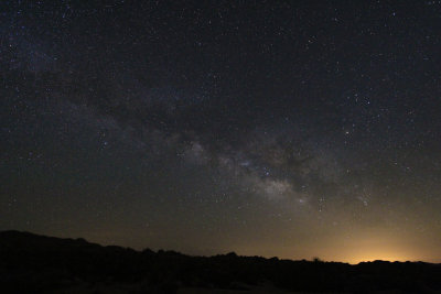 The Milky Way and Light Pollution
