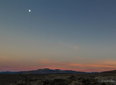 Moonrise over Mono - Inyo Craters