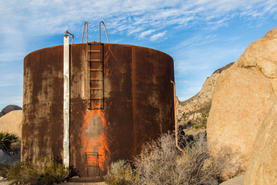 Abandoned Water Tank at Ryan Ranch Ruins