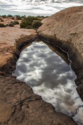 Pothole, Muley Point, Utah