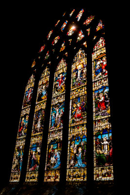 Black Abbey Stained Glass