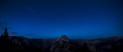 Half Dome after Sunset
