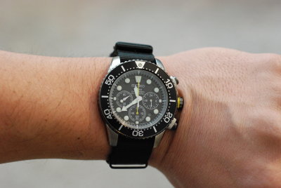 Seiko Solar Chrono SSC021