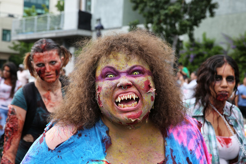 San Diego Comic Con Convention Zombie Walk