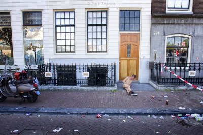 In the aftermath of the Gay Pride Day in Amsterdam, The Netherlands