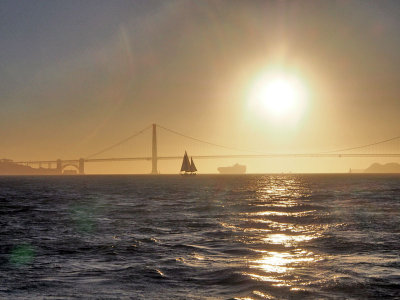 On the way to Alcatraz