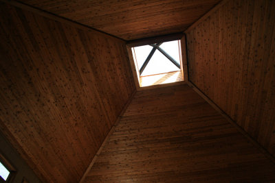 sanctuary meditation room skylight
