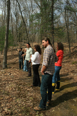 orienting in the woods