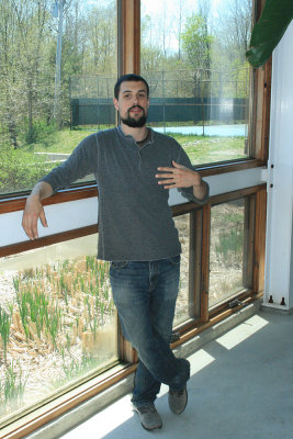 Alex explaining the OCLS water treatment facility