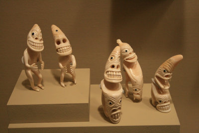 Inuit carvings, Portland Art Museum