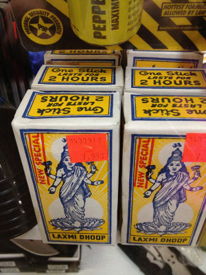 Laxmi Dhoop, in a store in Eugene