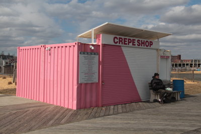 Crepe Shop, Asbury Park boardwalk