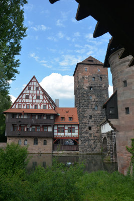 near our hotel on the Pegnitz