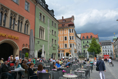 Regensburg street scene