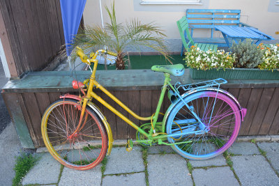 rainbow bike, Garmisch